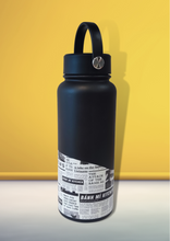 Load image into Gallery viewer, BMKN Newspaper Black Tumbler (xxml)